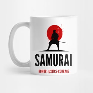 SAMURAI (HONOR - JUSTICE - COURAGE) Mug